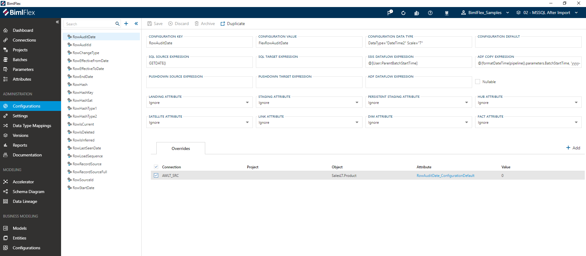 Configuration Override Overview