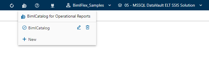 Operational Reports Selection -center