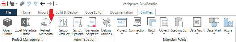 BimlStudio - Refresh Metadata