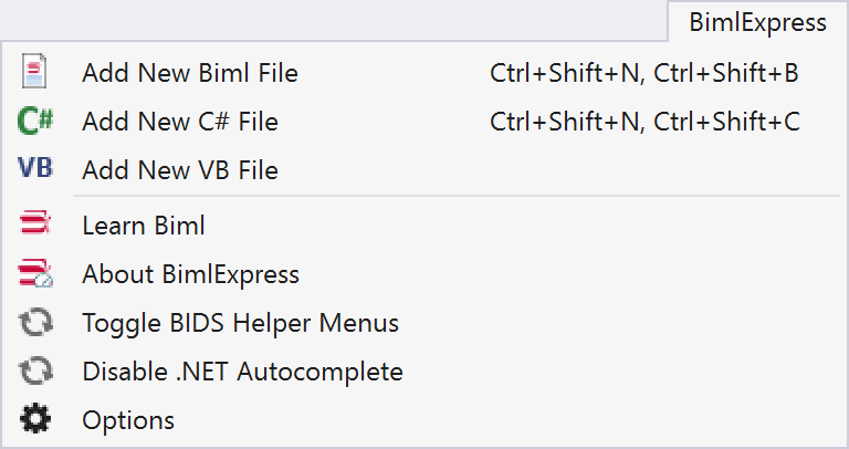 BimlExpress Toolbar