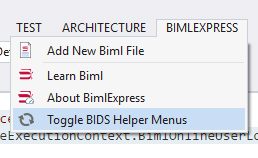 Toggle BIDS Helper Functionality