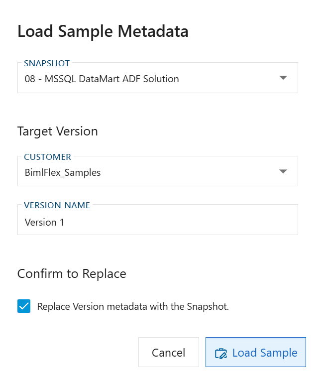 Load Sample Metadata