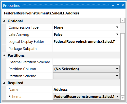 Properties Tool Window