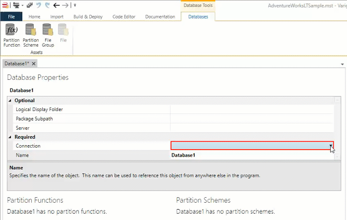 Finished Database Designer