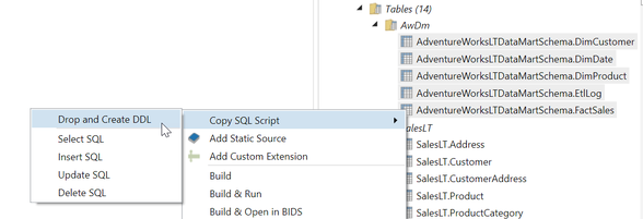 Copy SQL Script