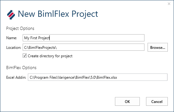 New BimlFlex Project