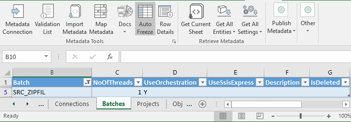 Zip File Export Metadata