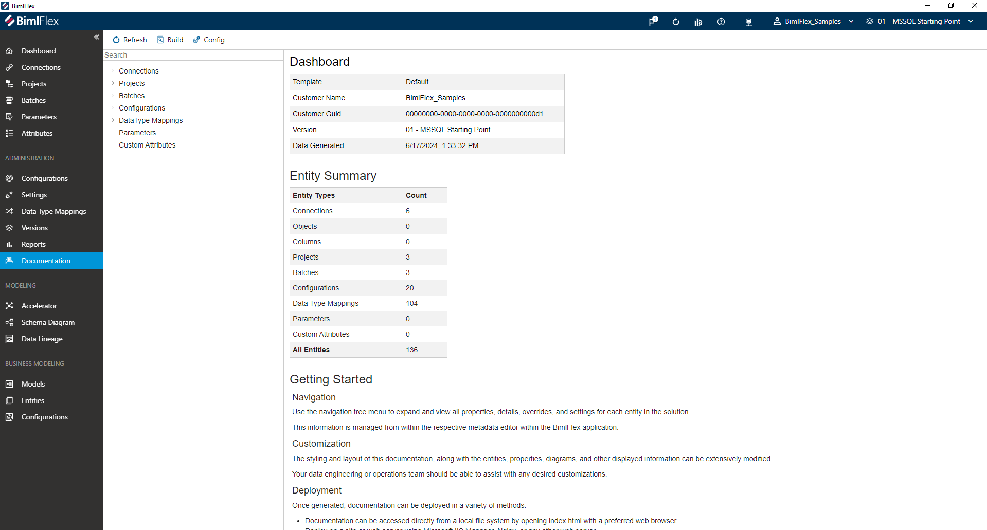 Default Documentation Landing Page