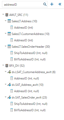 Documentation Search Menu