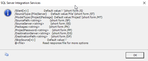 Deployment Options for SSIS