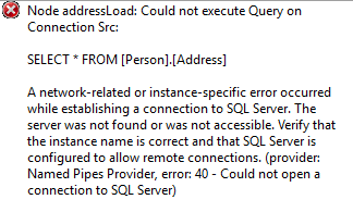 Building Against a Database That Cannot Be Connected To In BimlExpress Error