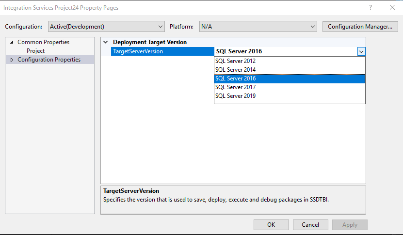 SQL Server version