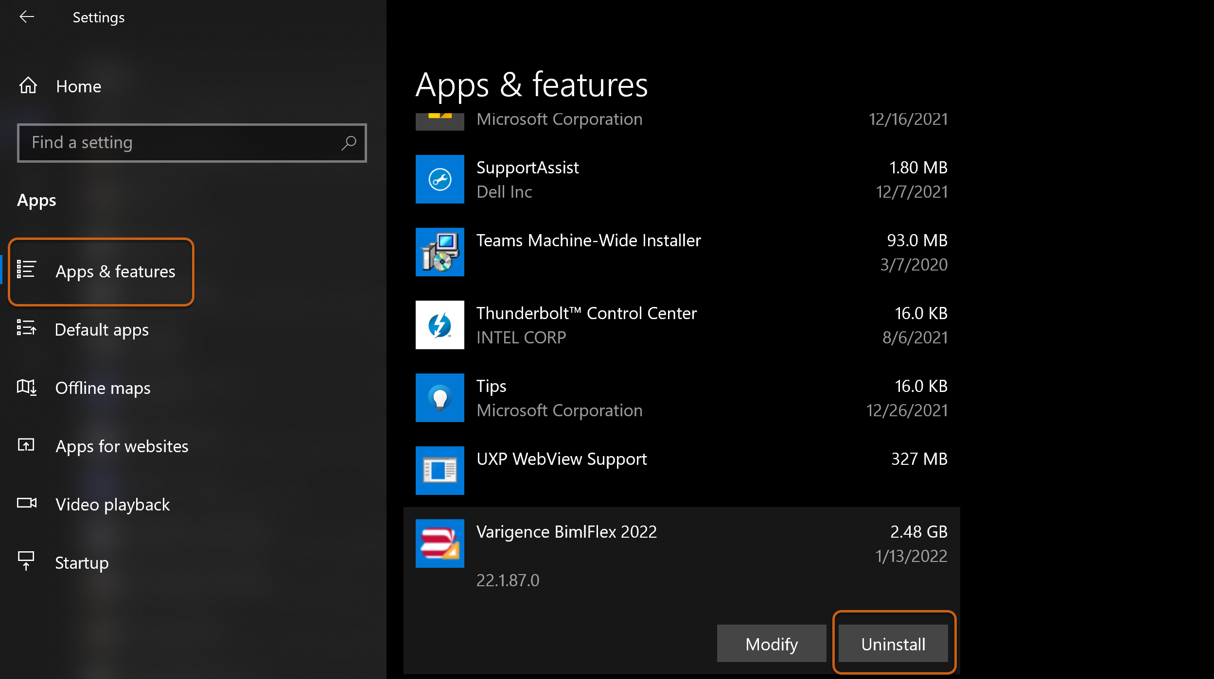 Uninstallation Followed by Re-Installation
